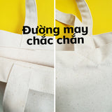 Túi tote in customize chữ  theo ý thích (giới hạn 15 từ)