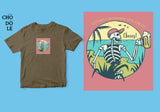 Áo thun unisex cotton 100% in hình Cheers to life !