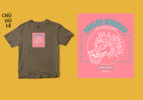 Áo thun unisex cotton 100% in hình Japanese Art - Dragon Warrior