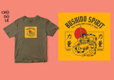 Áo thun unisex cotton 100% in hình Japanese Art - Bushido Spirit
