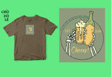 Áo thun unisex cotton 100% in hình Let's have some fun from now till Forever