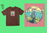 Áo thun unisex cotton 100% in hình Cheers to life !