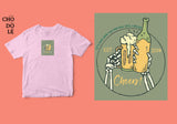 Áo thun unisex cotton 100% in hình Let's have some fun from now till Forever