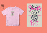Áo thun unisex cotton 100% in hình Death is not the end, never give up