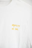 Áo thun cotton 100% in chữ Impress no one (nhiều màu)