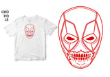 Áo thun unisex cotton 100% in hình Dead Skull