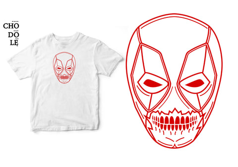 Áo thun unisex cotton 100% in hình Dead Skull