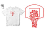 Áo thun unisex cotton 100% in hình Death Basketball