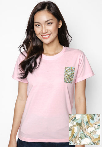 Áo Thun Floral Pocket 4 Cung Cấp bởi Suvi