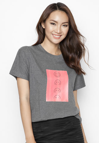 Áo Thun Xám Be Happy Cung Cấp Bởi SUVI