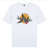 Áo thun unisex cotton 100% in hình Ink Art - Love and Hope (nhiều màu)