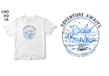 Áo thun unisex cotton 100% in hình Adventure Awaits, Wander often - wander always