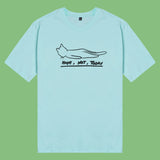 Áo thun unisex cotton in hình Cat Lover series - Nope, not today (nhiều màu)