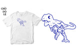 Áo thun unisex cotton 100% in hình Jurrasic world