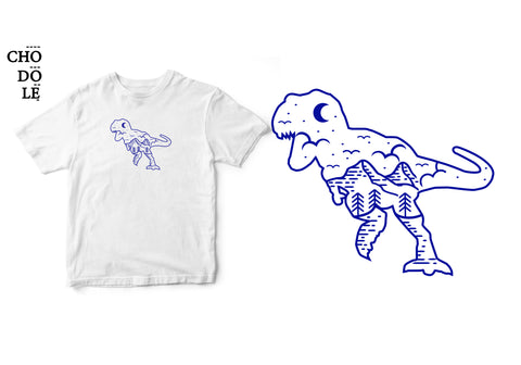 Áo thun unisex cotton 100% in hình Jurrasic world