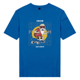 Áo thun unisex cotton in hình Thần Rùa Kame (nhiều màu)