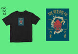 Áo thun unisex cotton 100% in hình Japanese Art - Oni Mask