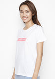 Áo Thun Trắng Just Love Me Cung Cấp Bởi SUVI