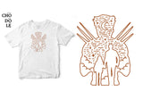 Áo thun unisex cotton 100% in hình Logan