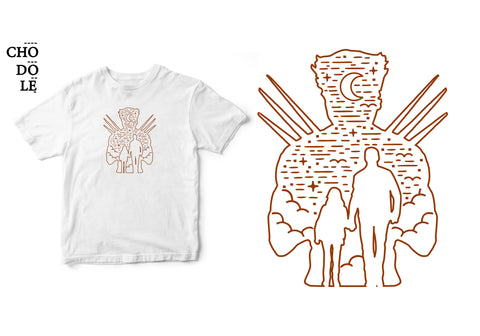 Áo thun unisex cotton 100% in hình Logan
