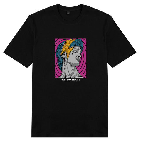 Áo thun unisex cotton in hình Hallucinate (nhiều màu)