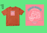 Áo thun unisex cotton 100% in hình Japanese Art - Dragon Warrior