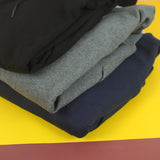 Áo hoodie unisex cotton nỉ trơn (nhiều màu)