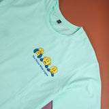 Áo thun unisex cotton 100% in hình lego series - 3 wise lego ở ngực trái  (nhiều màu)