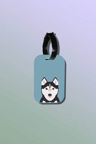 Travel tag- Husky