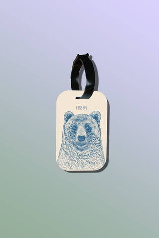 Travel Tag - Ivory Bear