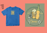 Áo thun unisex cotton 100% in hình Let's have some fun from now till Forever