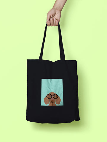 Túi tote in hình Pet Lover - Dachshund