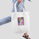 Túi tote vải in hình Hallucinate (nhiều màu)