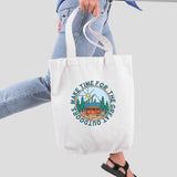 Túi tote vải in hình The Great Outdoor - Caravan Camping (nhiều màu)