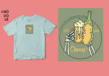 Áo thun unisex cotton 100% in hình Let's have some fun from now till Forever