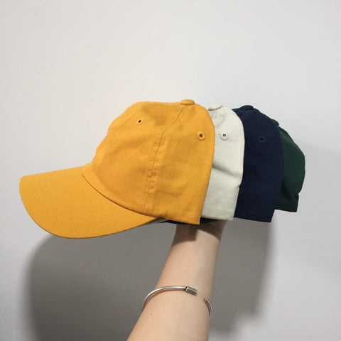Customize nón với chữ theo ý muốn - loại cotton cap
