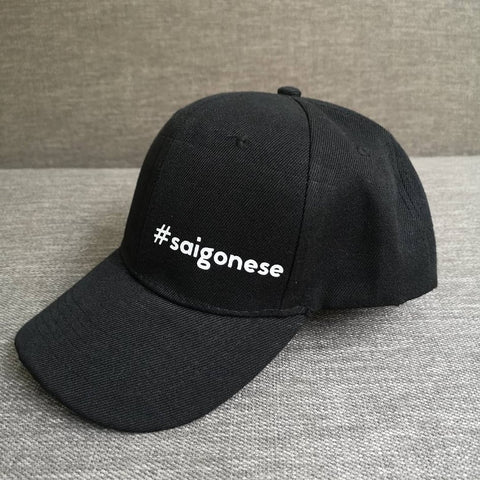 Customize nón với chữ theo ý muốn - loại basic cap