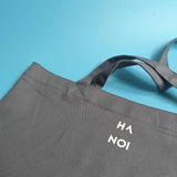 Túi tote in chữ Ha Noi