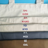 Túi tote in chữ Da Nang