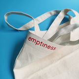 Túi tote in chữ Kindness fills emptiness