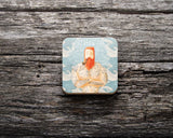 Đế ly bằng gỗ in hình Sailor