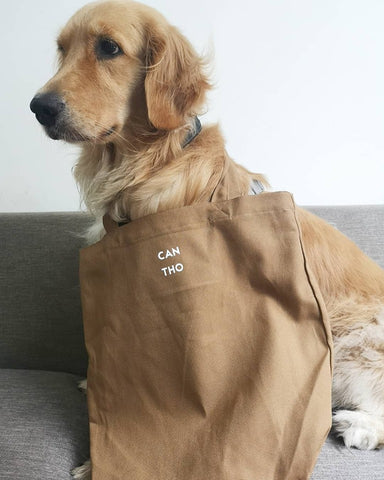 Túi tote custom in chữ Can Tho