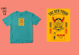 Áo thun unisex cotton 100% in hình Japanese Art - The Red Yokai