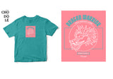 Áo thun unisex cotton 100% in hình Japanese Art - Dragon Warrior