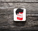 Đế ly bằng gỗ in hình Smokers face