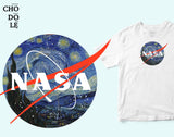 Áo thun unisex cotton 100% in hình Nasa