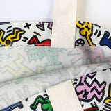 Túi tote in họa tiết Keith Haring