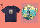 Áo thun unisex cotton 100% in hình Cheers to life !