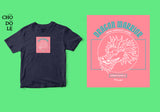 Áo thun unisex cotton 100% in hình Japanese Art - Dragon Warrior