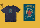 Áo thun unisex cotton 100% in hình Japanese Art - Oni Mask